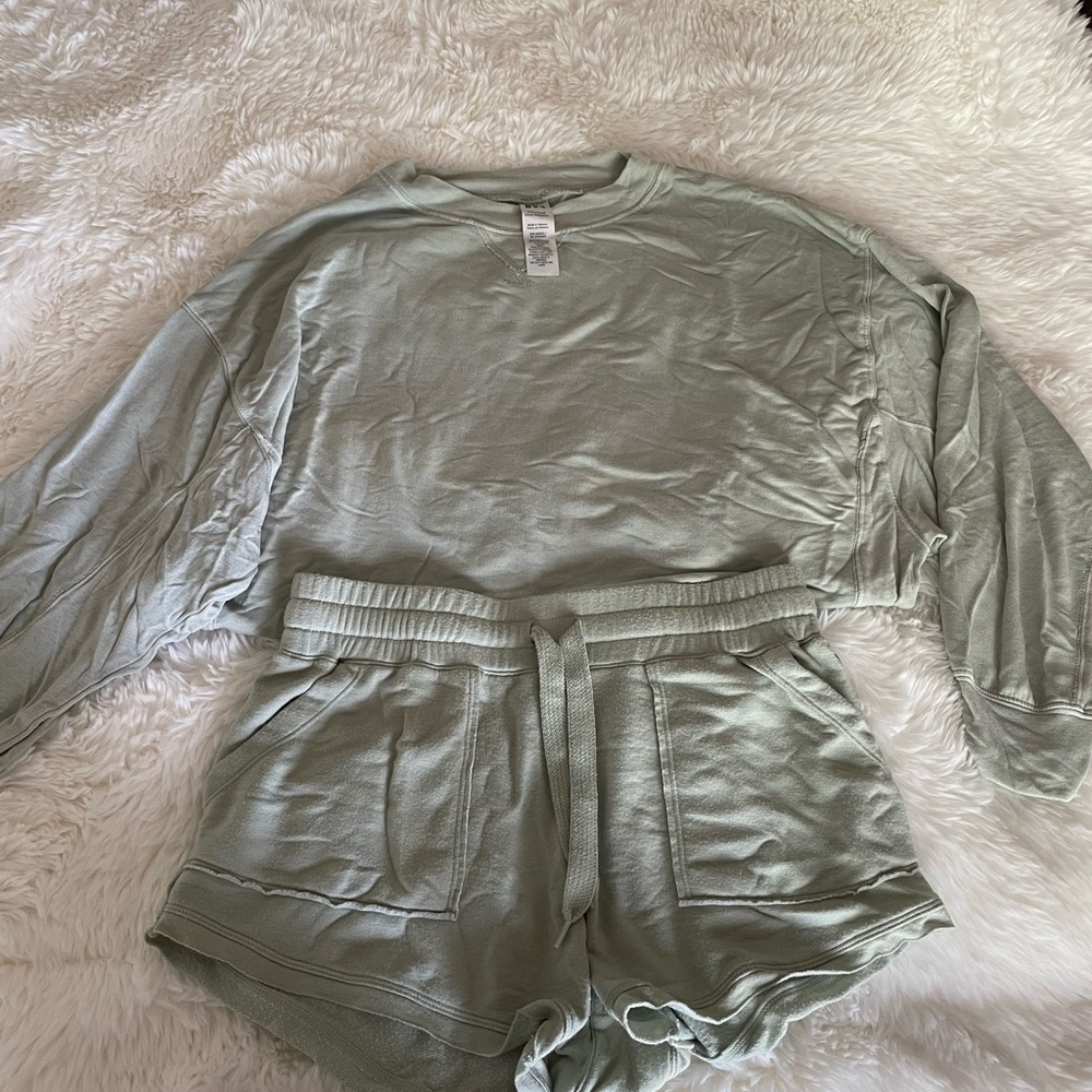 Sage green Joy Lab lounge set